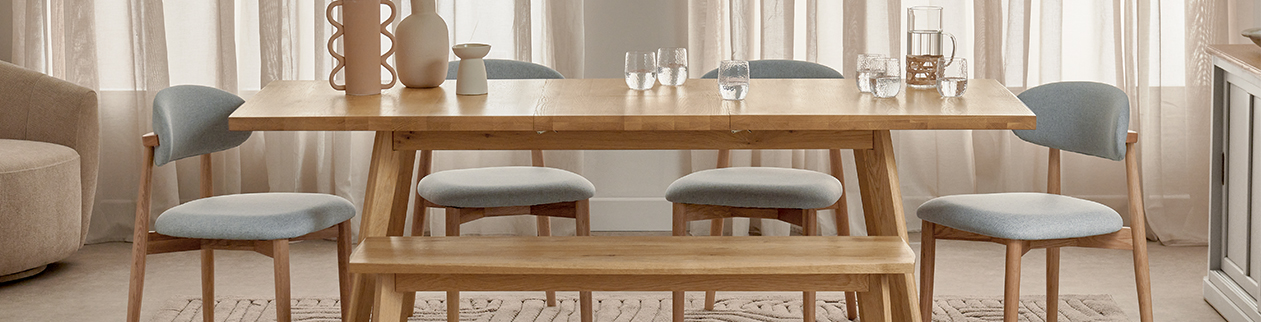 industrial dining table chairs and bench