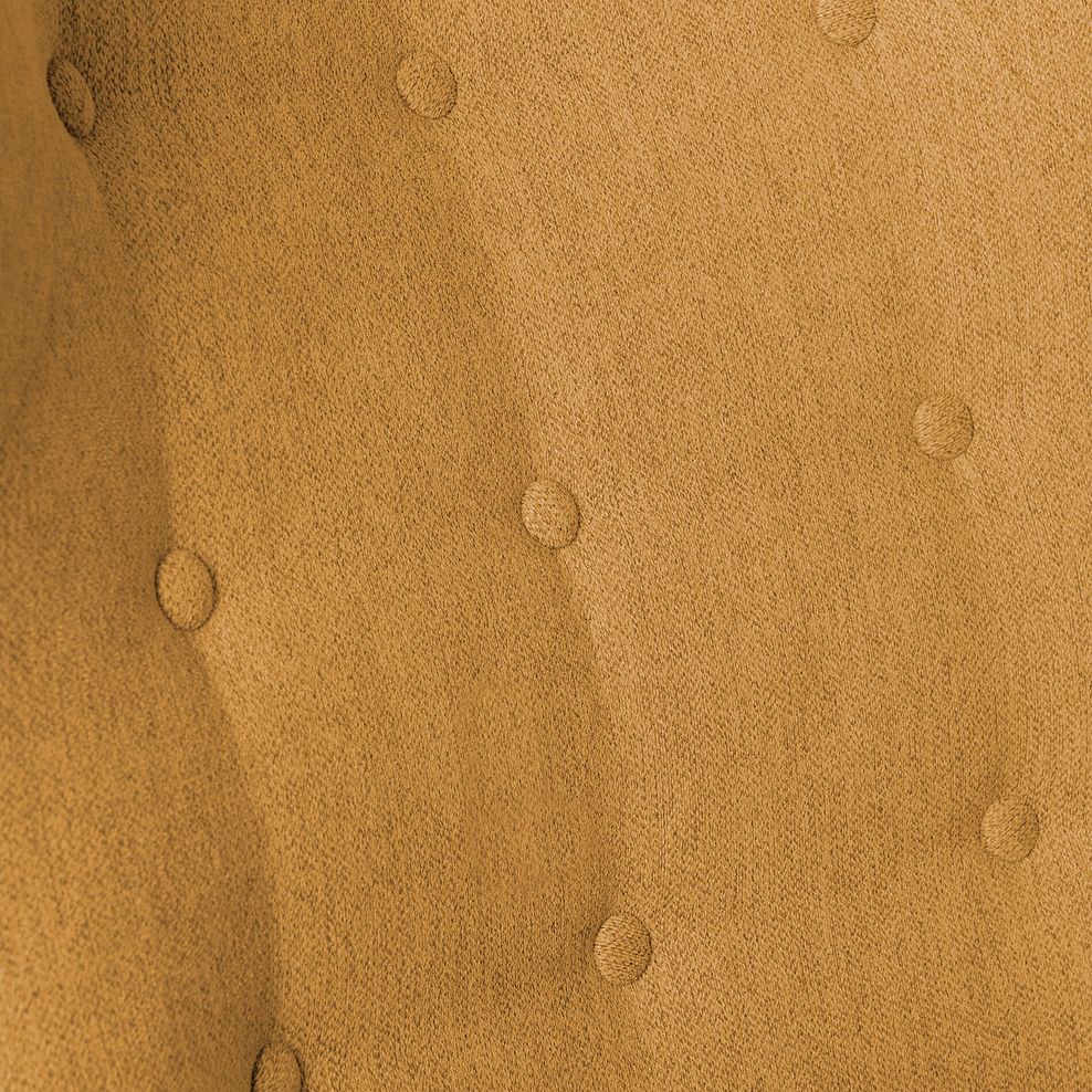 Alexander Accent Chair in Linen Mustard Fabric 6