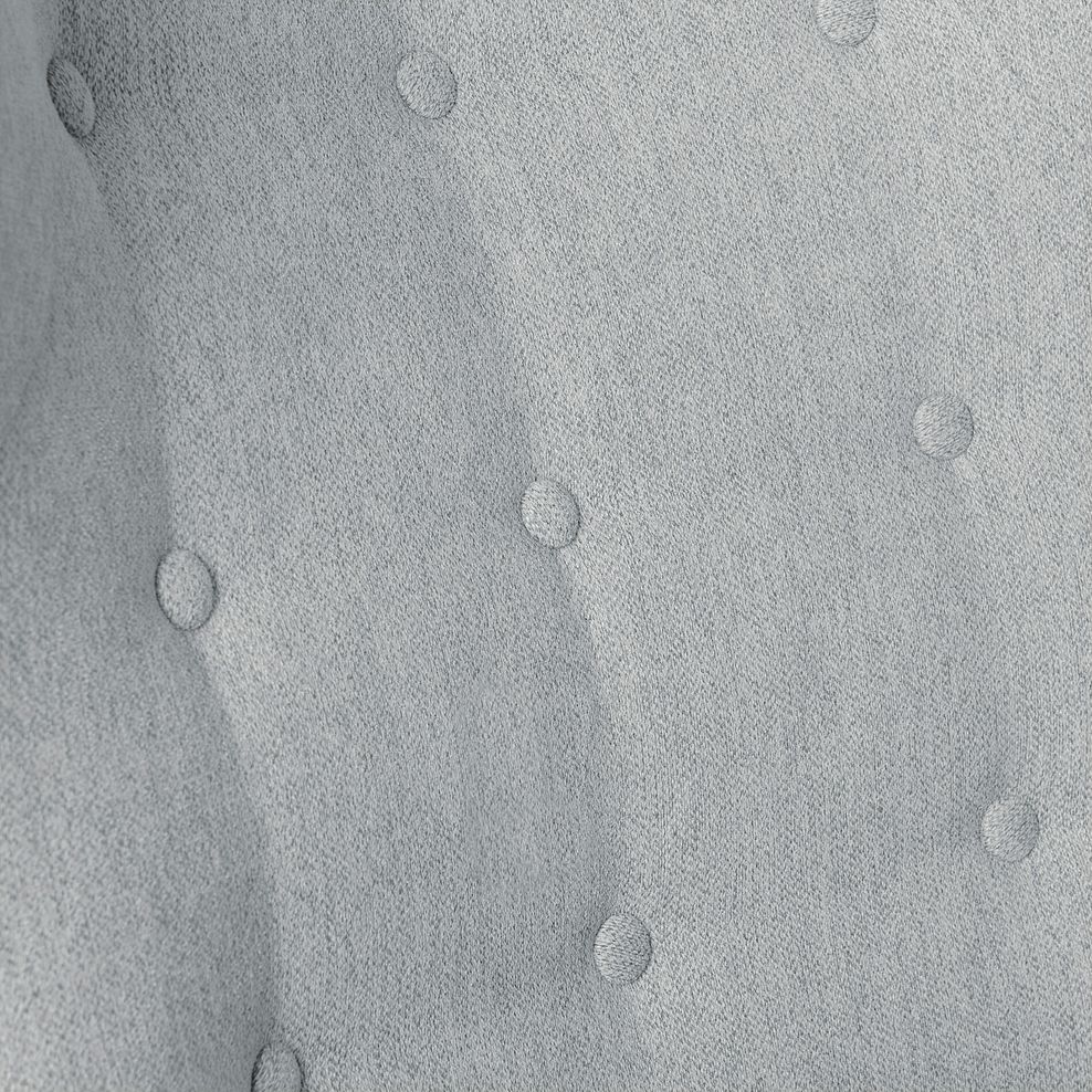 Alexander Accent Chair in Linen Nickel Fabric 8