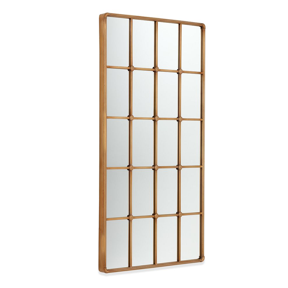 Madeline Metal Wall Mirror - Brass 3