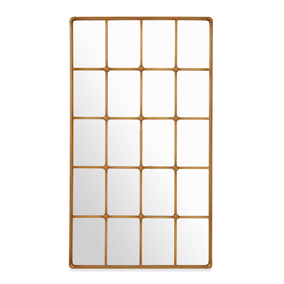 Madeline Metal Wall Mirror - Brass 2
