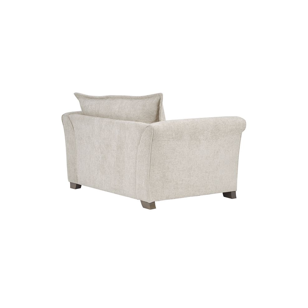 Ashby High Back Loveseat in Cream fabric 5