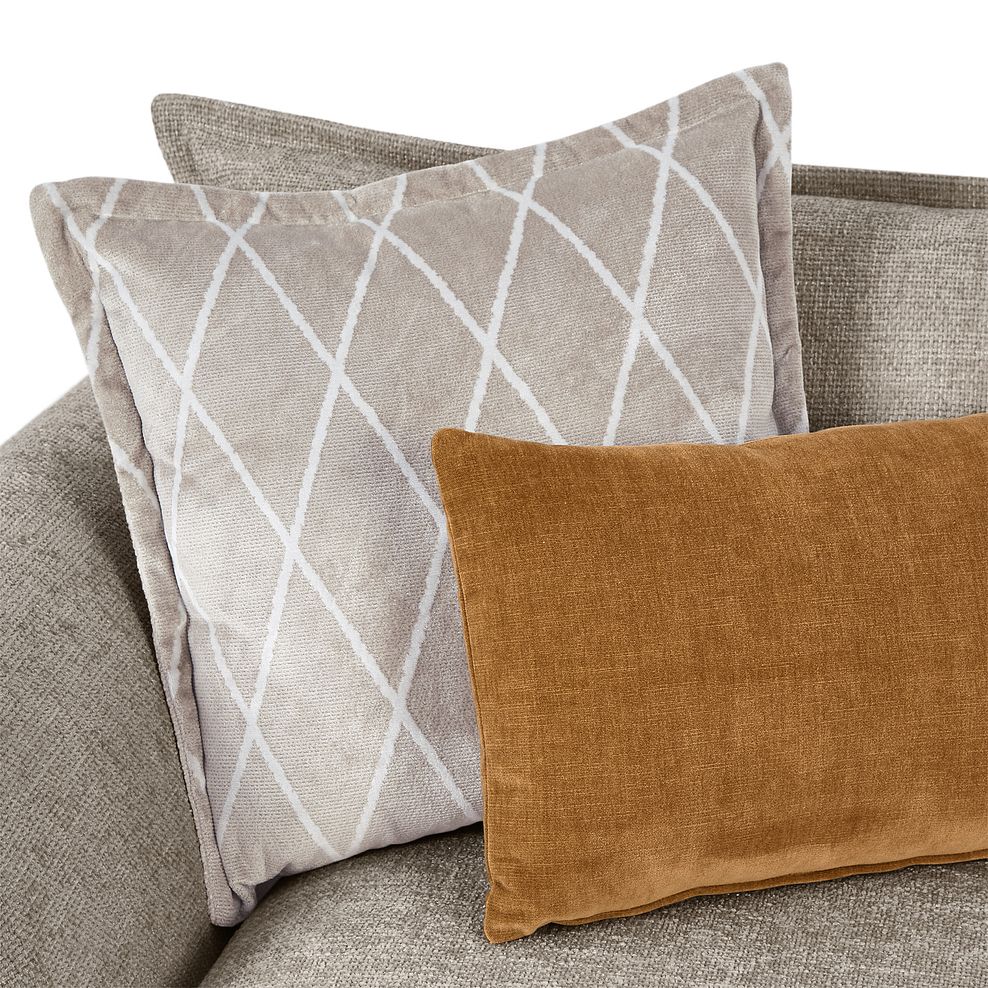 Ashby High Back Loveseat in Stone fabric 8