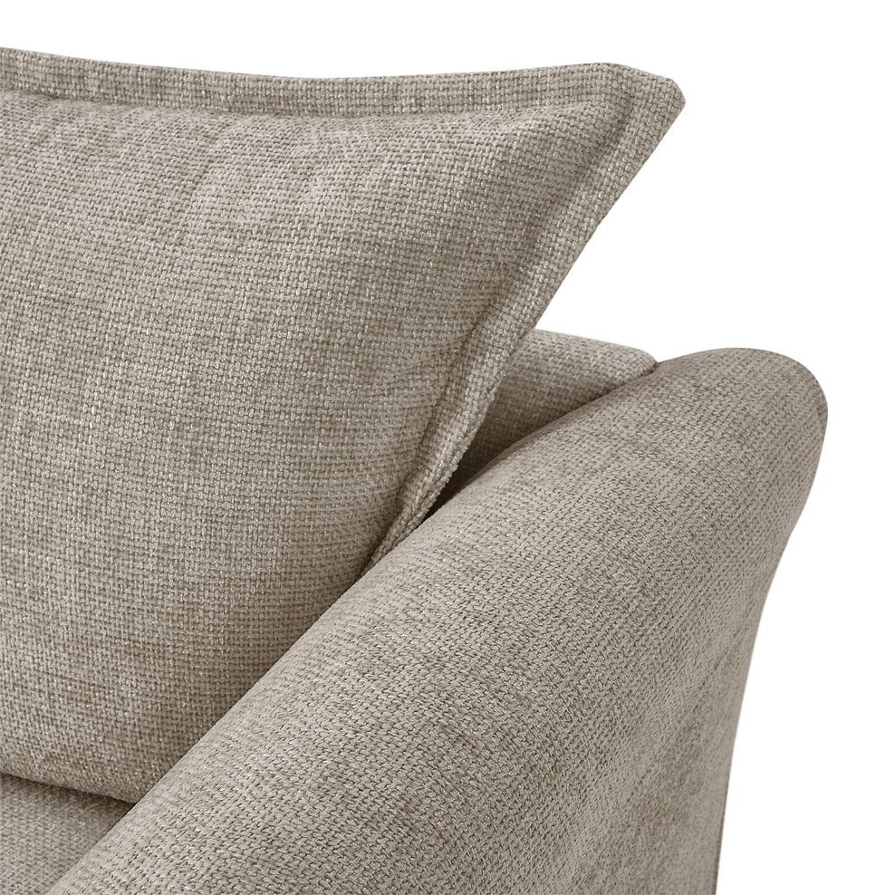 Ashby High Back Loveseat in Stone fabric 7