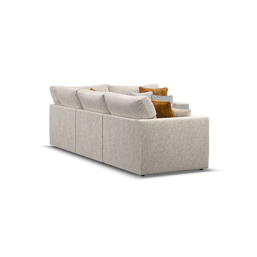 Malvern 4 Seat Modular Corner Sofa in Beige fabric - Group 2 5