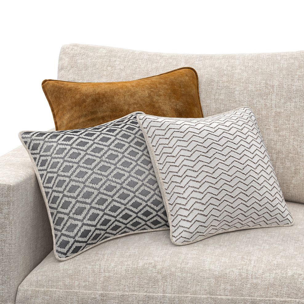 Malvern 4 Seat Modular Corner Sofa in Beige fabric - Group 2 7