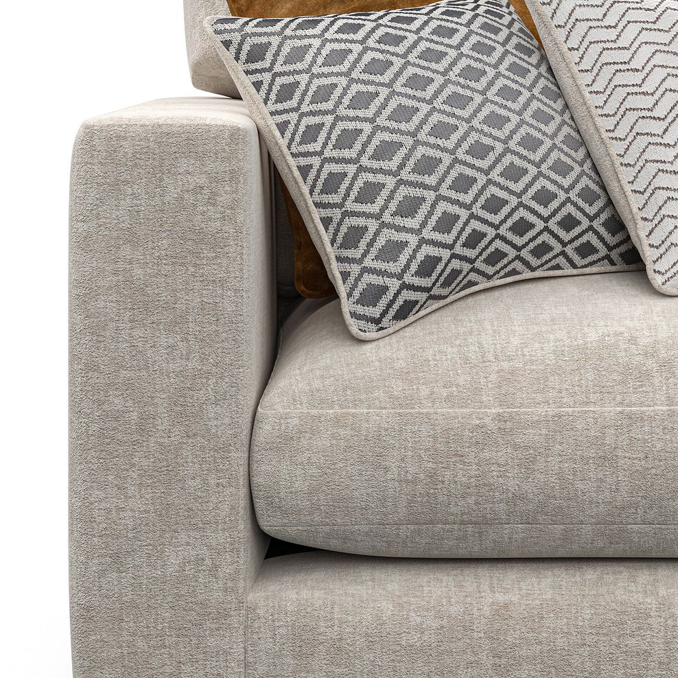 Malvern 4 Seat Modular Corner Sofa in Beige fabric - Group 2 10