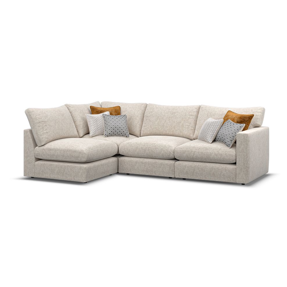 Malvern 4 Seat Right Hand Modular Corner Sofa in Beige fabric - Group 5 3