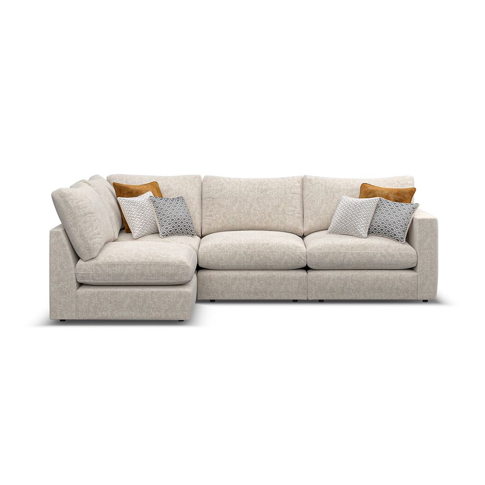 Malvern 4 Seat Right Hand Modular Corner Sofa in Beige fabric - Group 5 4