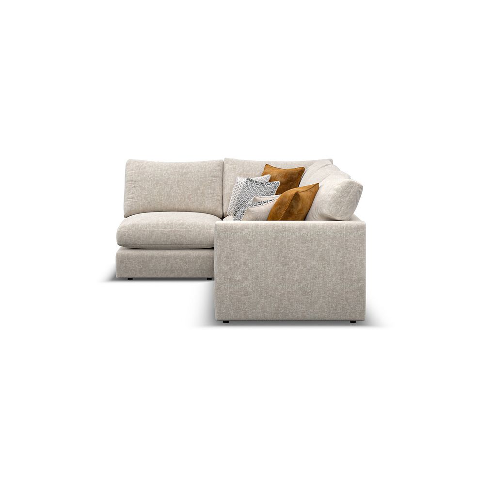 Malvern 4 Seat Right Hand Modular Corner Sofa in Beige fabric - Group 5 6