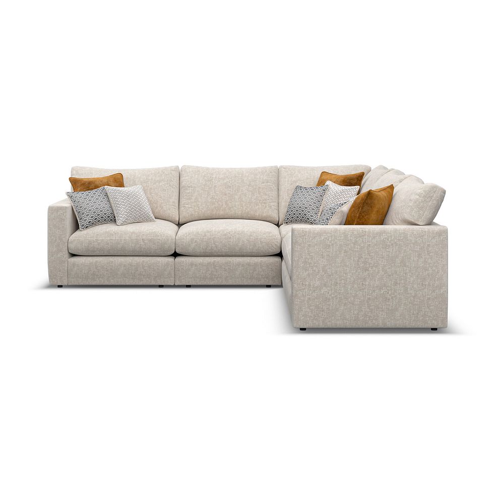 Malvern 5 Seat Modular Corner Sofa in Beige fabric - Group 3 3
