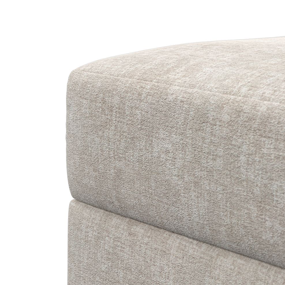 Malvern Storage Footstool in Beige fabric 9