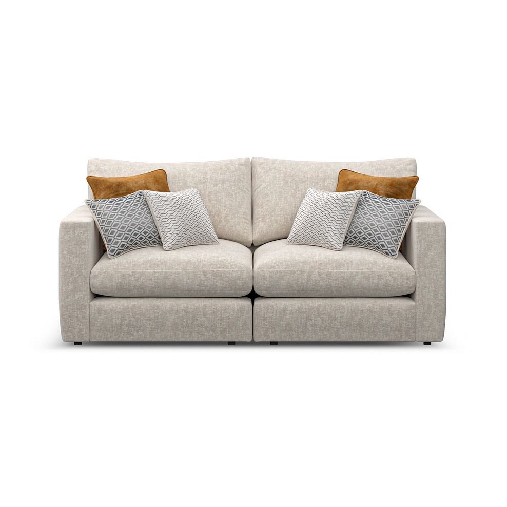 Malvern 2 Seater Modular Sofa in Beige fabric - Group 8 4