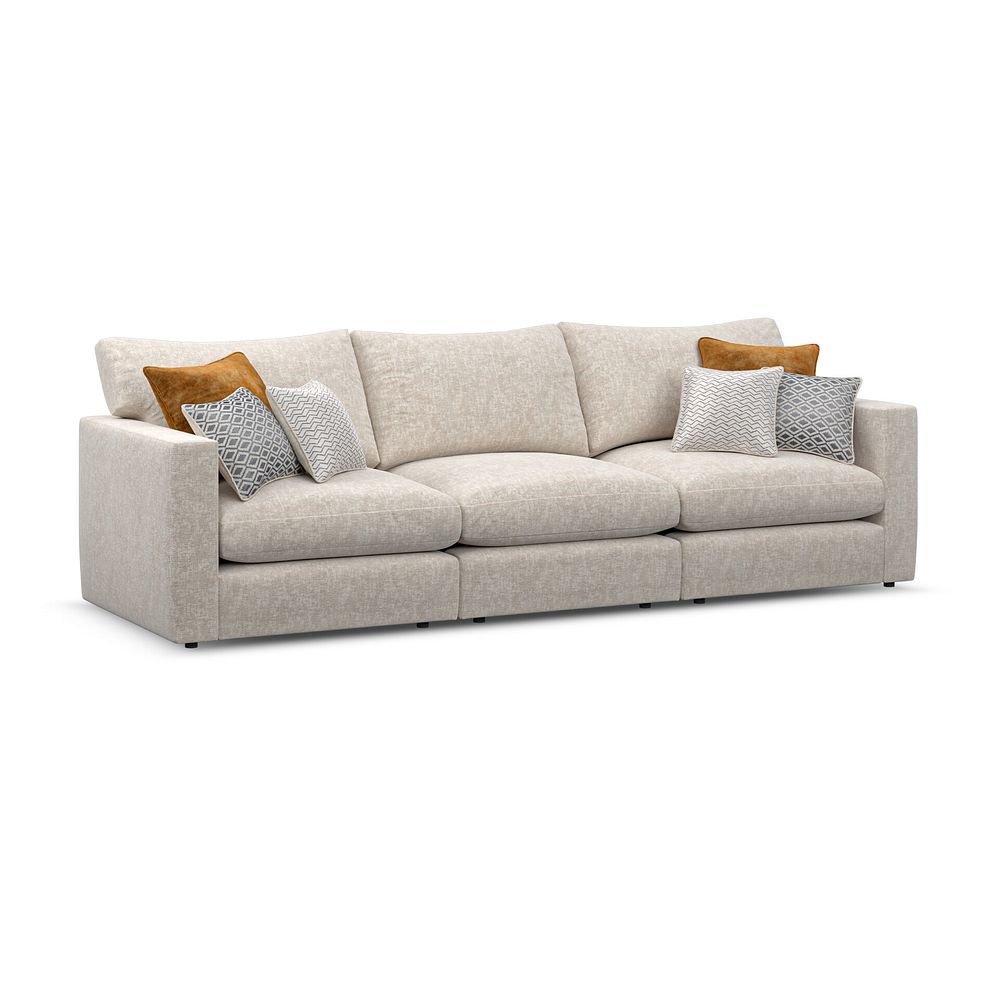 Malvern 3 Seater Modular Sofa in Beige fabric - Group 9 3