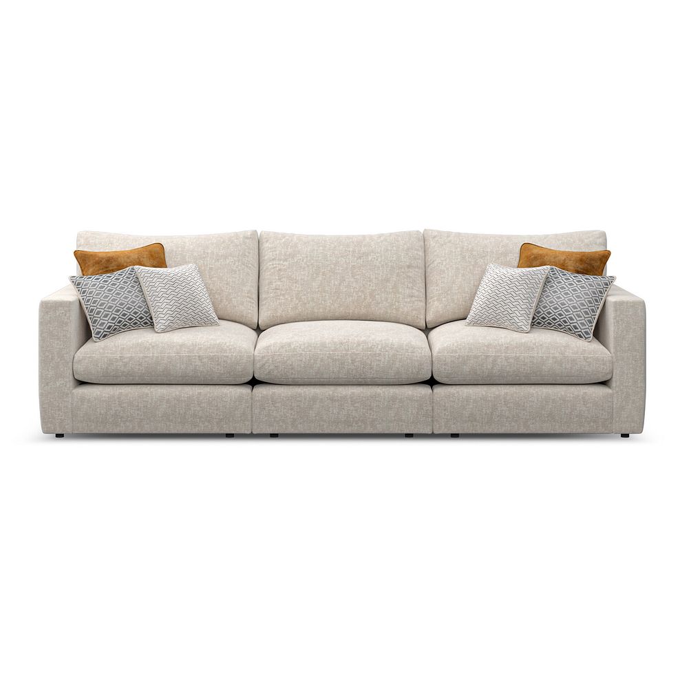 Malvern 3 Seater Modular Sofa in Beige fabric - Group 9 4