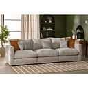 Malvern 3 Seater Modular Sofa in Beige fabric - Group 9