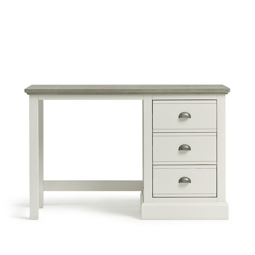 Brompton Painted Acacia and Ash Top Dressing Table - Solid Hardwood 4