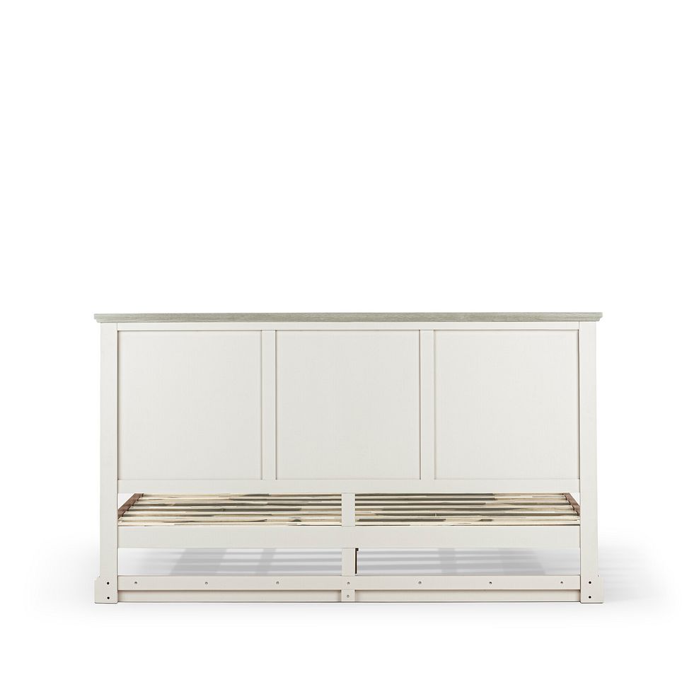 Brompton Painted Acacia and Ash Top Super King-size Bed - Solid Hardwood 7