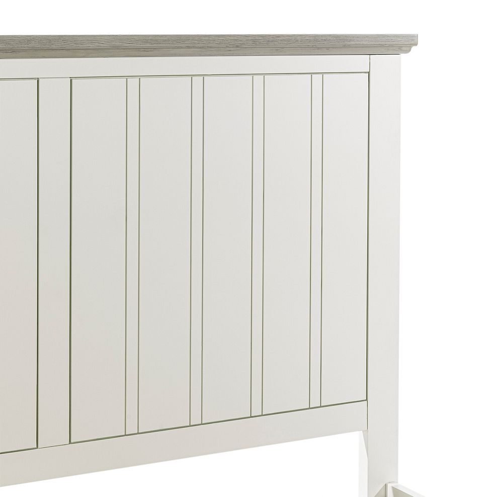 Brompton Painted Acacia and Ash Top Super King-size Bed - Solid Hardwood 9