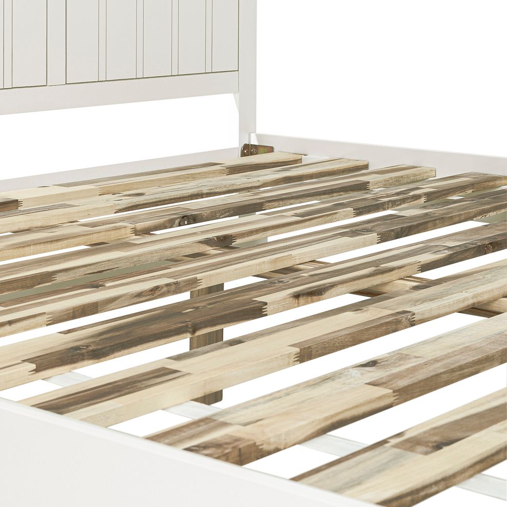 Brompton Painted Acacia and Ash Top Super King-size Bed - Solid Hardwood 8