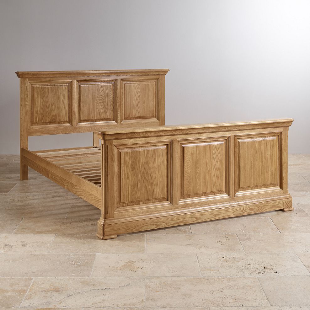 Canterbury Natural Solid Oak 4ft 6" Double Bed 3
