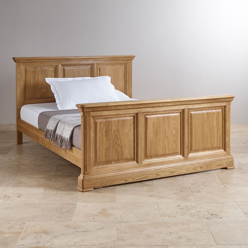 Canterbury Natural Solid Oak 4ft 6" Double Bed 2