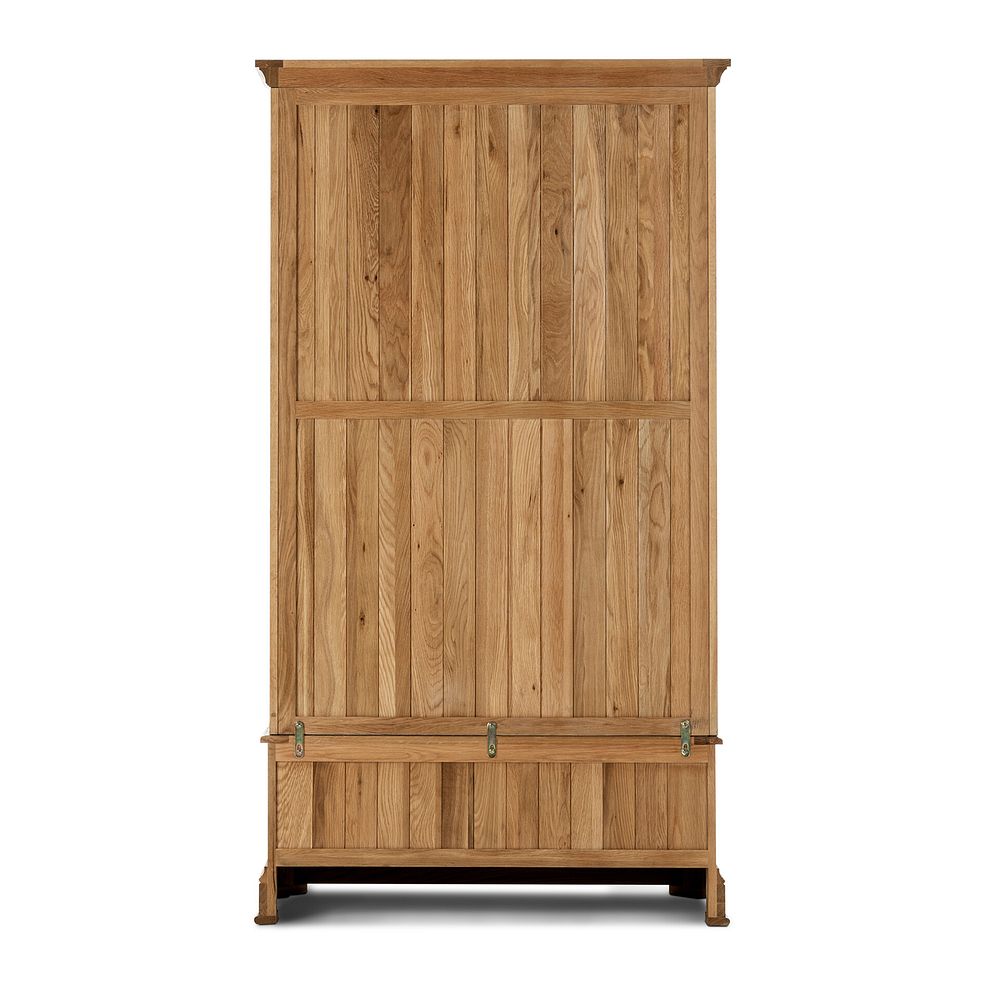 Canterbury Natural Solid Oak Double Wardrobe 4