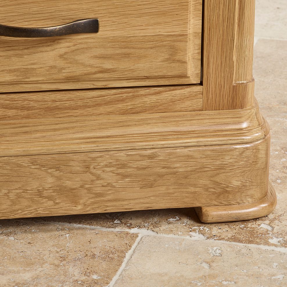 Canterbury Natural Solid Oak Glazed Display Cabinet 6