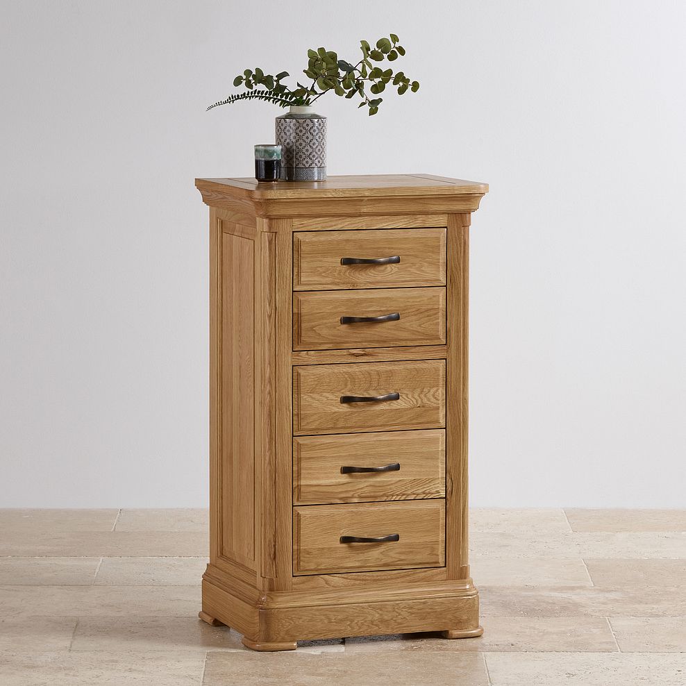 Canterbury Natural Solid Oak Tallboy 3