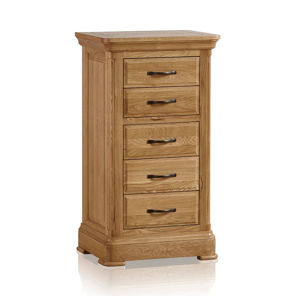 Canterbury Natural Solid Oak Tallboy 1