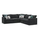 Malvern 5 Seat Modular Corner Sofa in Charcoal fabric - Group 3 