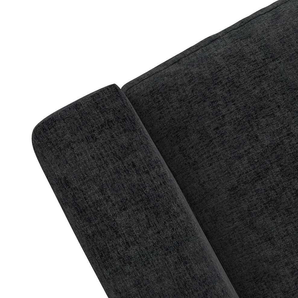 Malvern 5 Seat Modular Corner Sofa in Charcoal fabric - Group 3  9