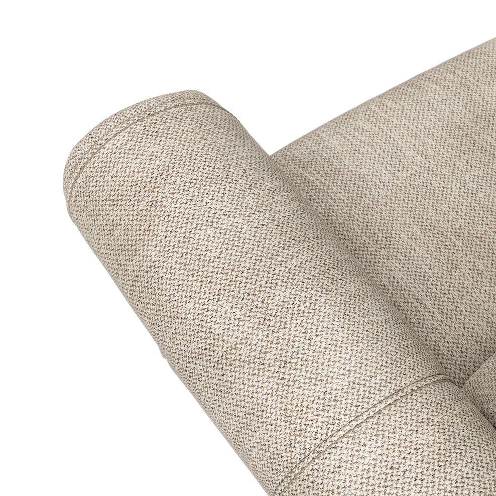 Colorado 3 Seater Electric Recliner in Jetta Beige Fabric 11