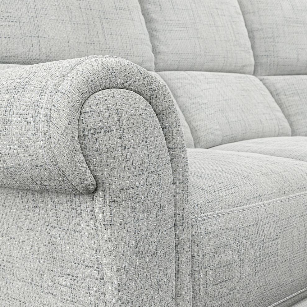 Colorado 3 Seater Electric Recliner in Keswick Dove Fabric 9