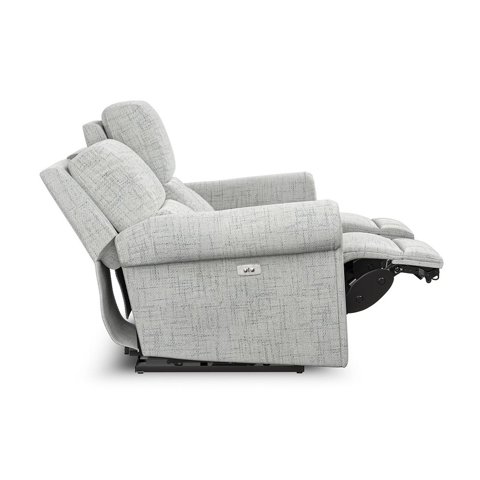 Colorado 3 Seater Electric Recliner in Keswick Dove Fabric 7