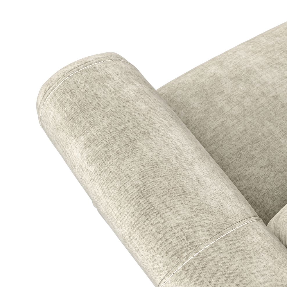 Colorado 3 Seater Electric Recliner in Plush Beige Fabric 11