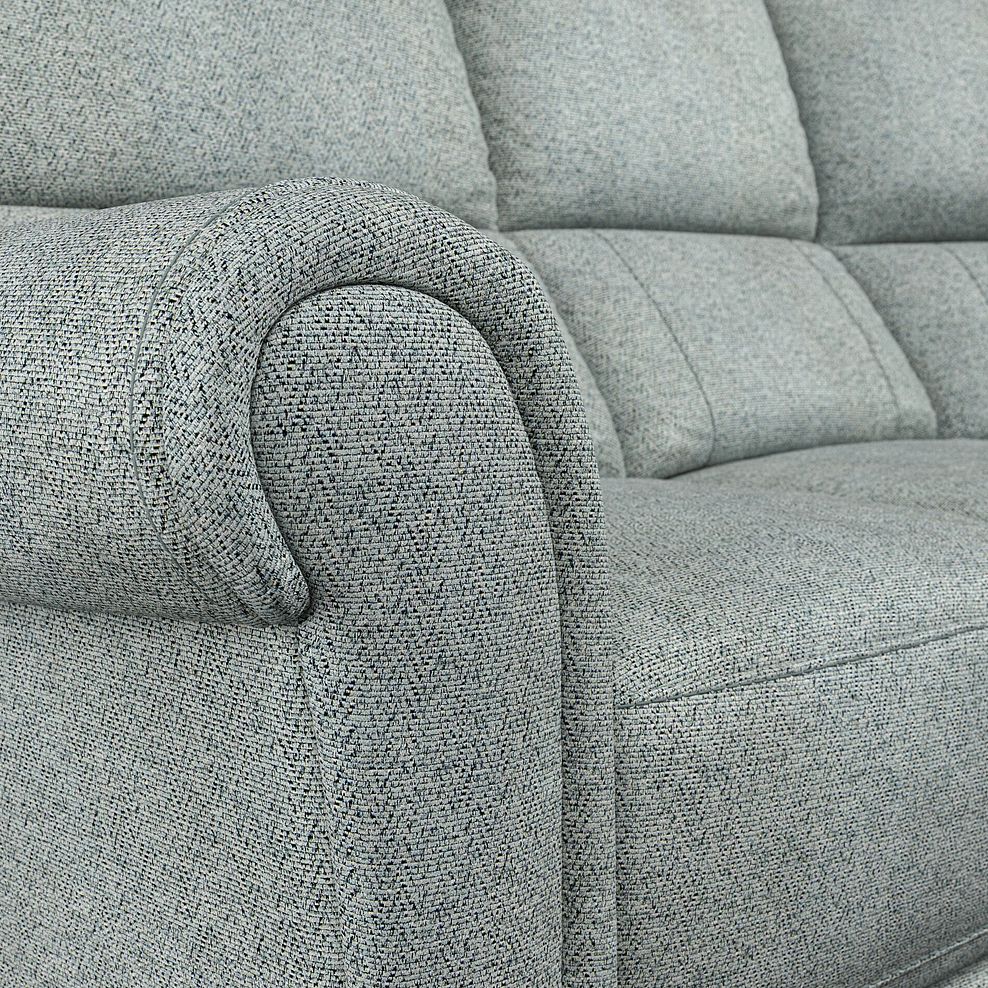 Colorado 3 Seater Electric Recliner in Santos Steel Fabric 10