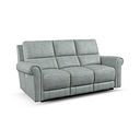 Colorado 3 Seater Electric Recliner in Santos Steel Fabric