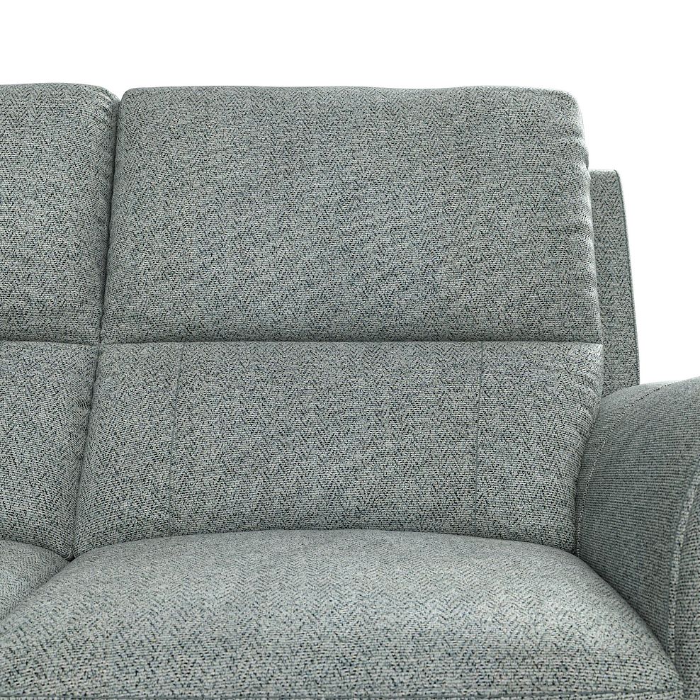Colorado 3 Seater Electric Recliner in Santos Steel Fabric 9