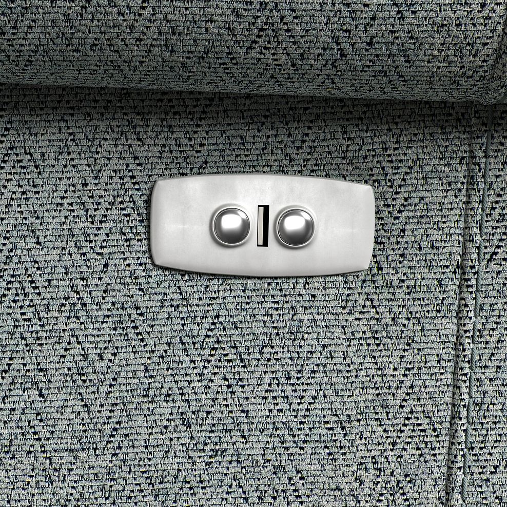 Colorado 3 Seater Electric Recliner in Santos Steel Fabric 12