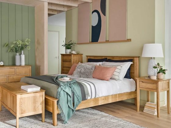 Scandinavian style bedroom furniture