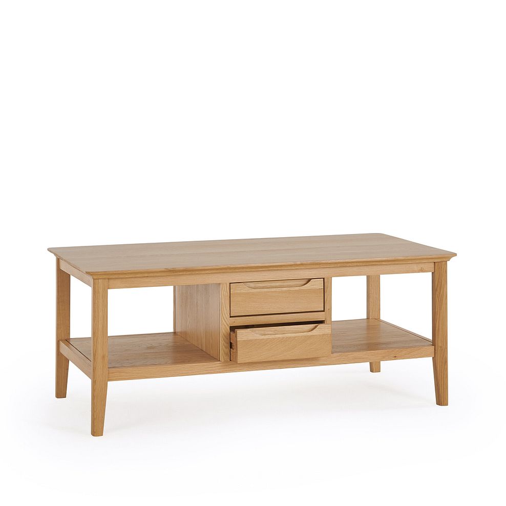 Copenhagen Natural Solid Oak Coffee Table 4