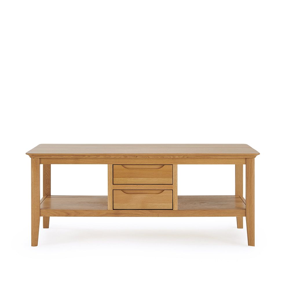 Copenhagen Natural Solid Oak Coffee Table 5