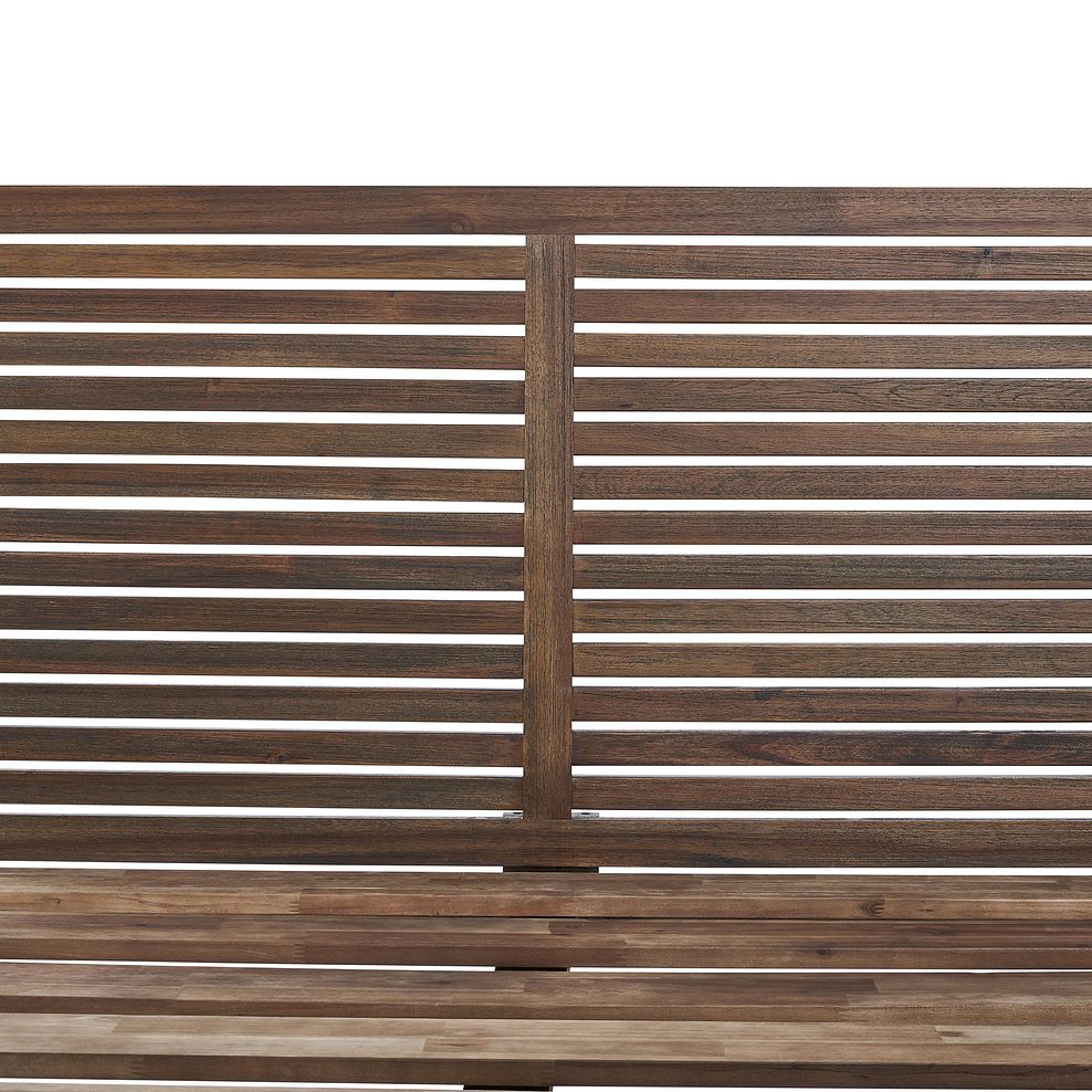 Detroit  Solid Hardwood and Metal King-Size Bed 7