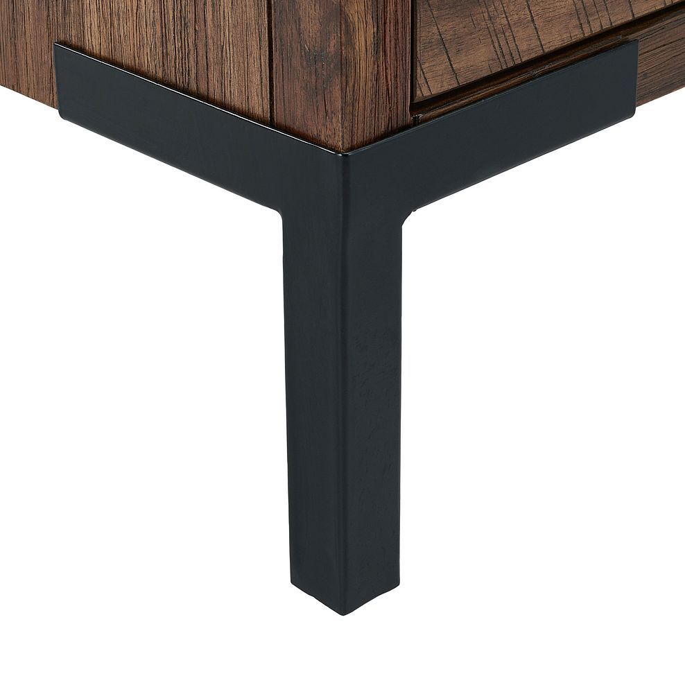 Detroit Solid Hardwood and Metal Large Sideboard 5