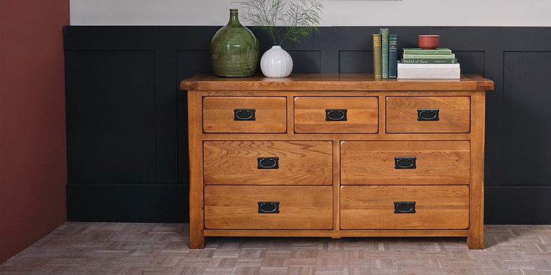 Wide Chest of Drawers