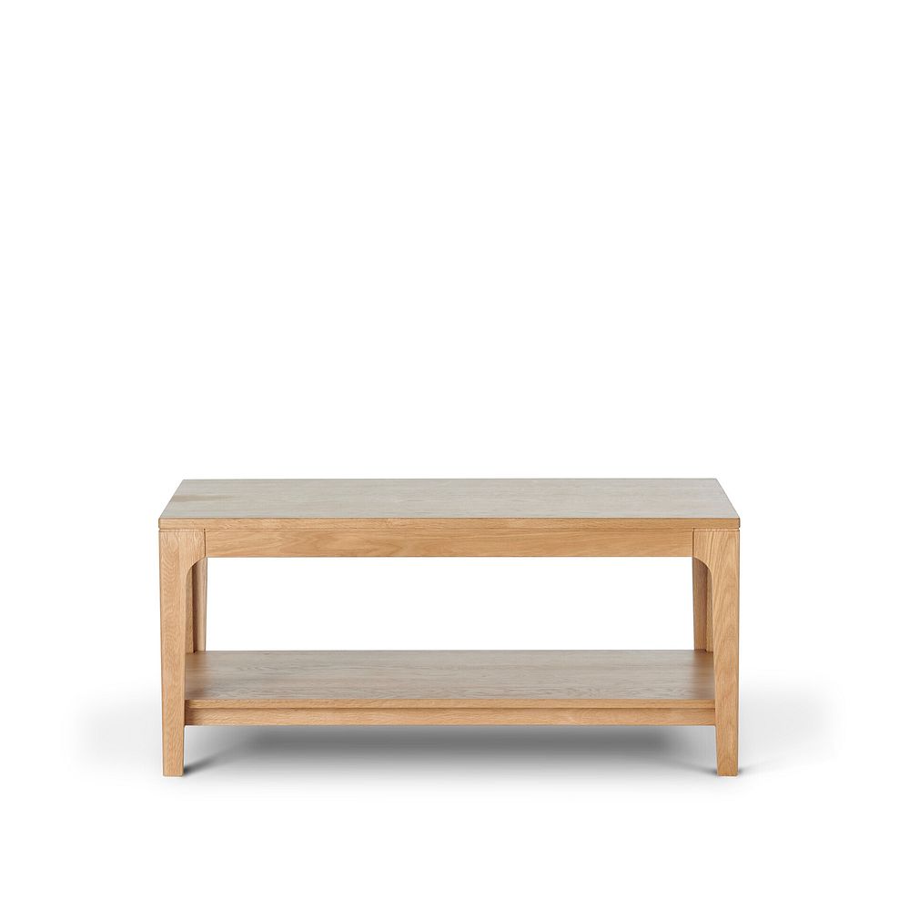 Durham Natural Oak Coffee Table 5