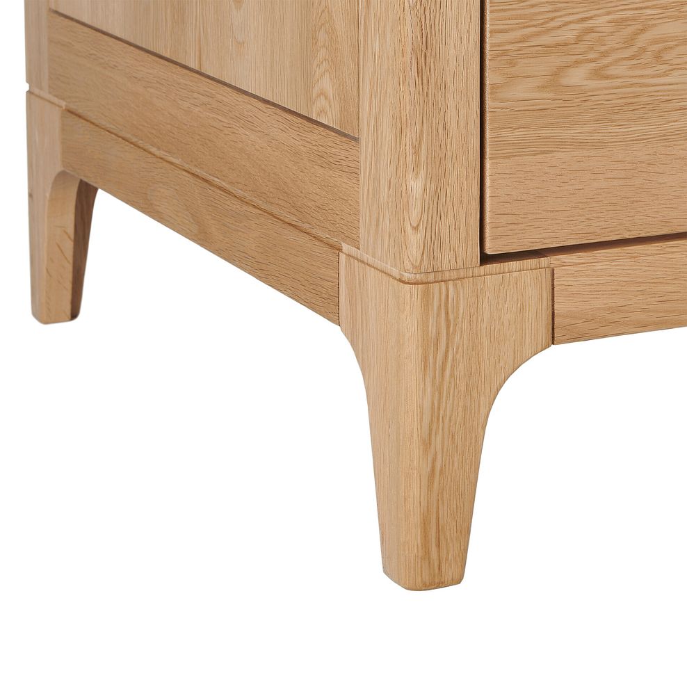 Durham Natural Oak Double Wardrobe 9