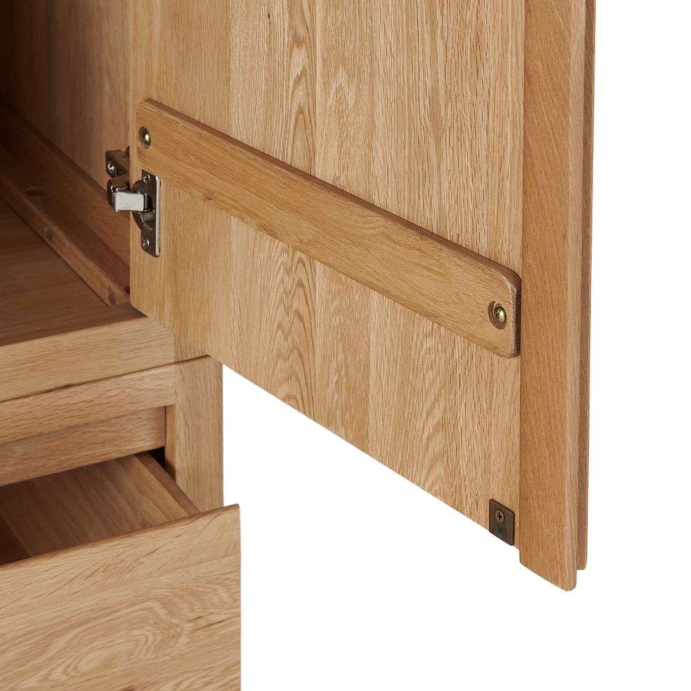 Durham Natural Oak Double Wardrobe 12