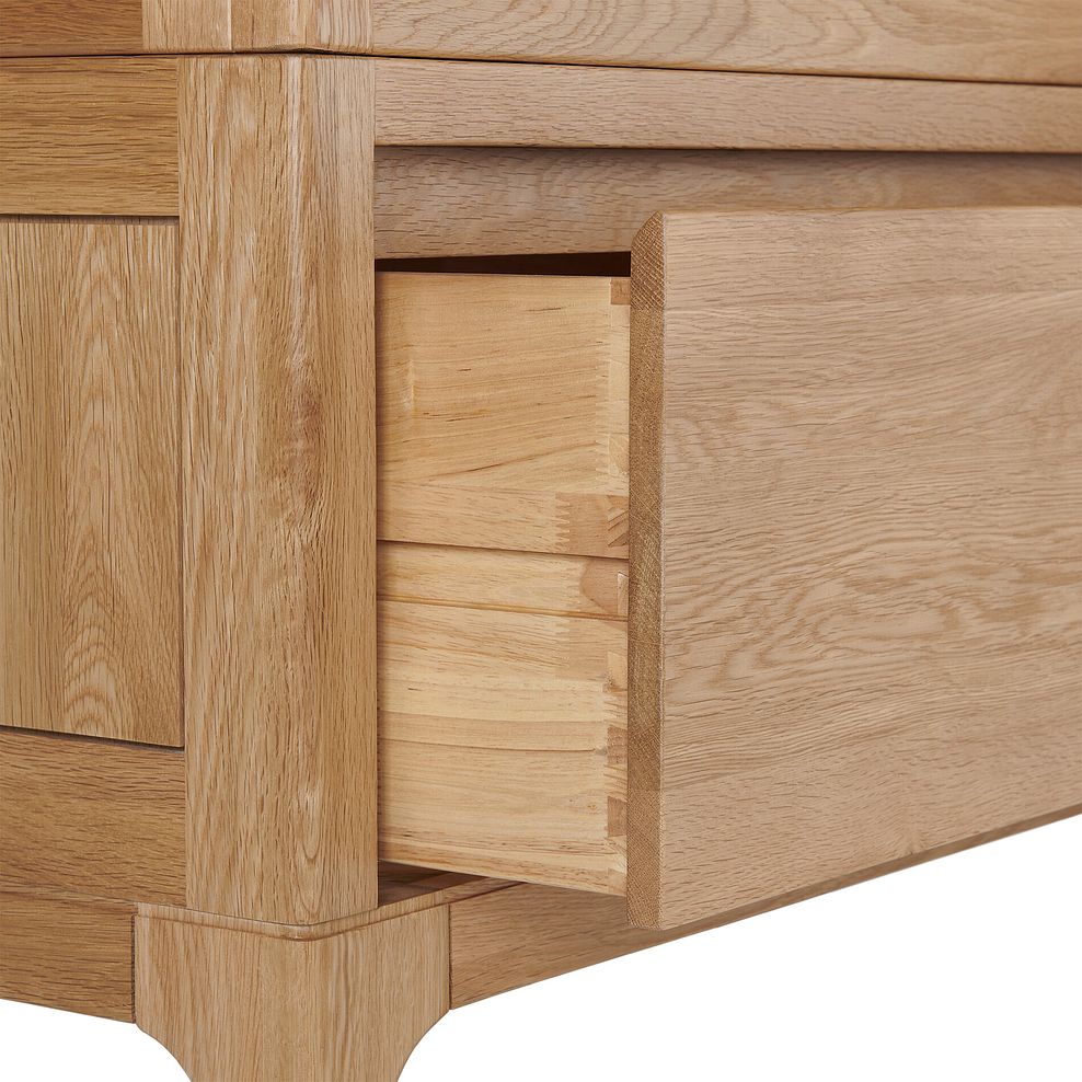 Durham Natural Oak Double Wardrobe 15